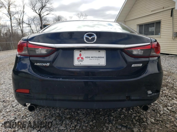 2016 Mazda 6 i Sport with VIN JM1GJ1U53G1416197, listed as a Copart auction lot 51389165 with 120,869 mi miles and Salvage Title. Bid and sale history available at DreamBid. Image 6.
