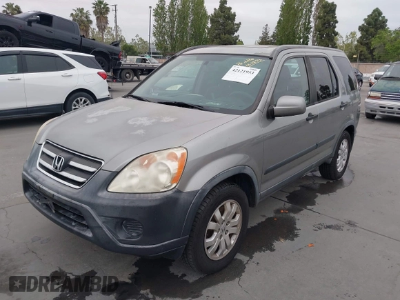 2006 Honda CR-V EX with VIN JHLRD78816C015034, listed as a IAAI auction lot 42121953 with 168,378 mi miles and . Bid and sale history available at carsss.com. Image 6.