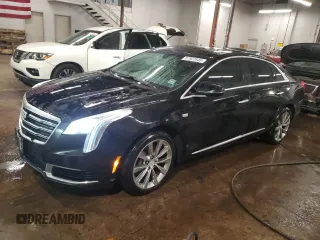 2018 Cadillac XTS Livery with VIN 2G61U5S32J9153440, listed as a Copart auction lot 87922845 with 272,892 mi miles and Salvage Title. Bid and sale history available at carsss.com. Image 1.
