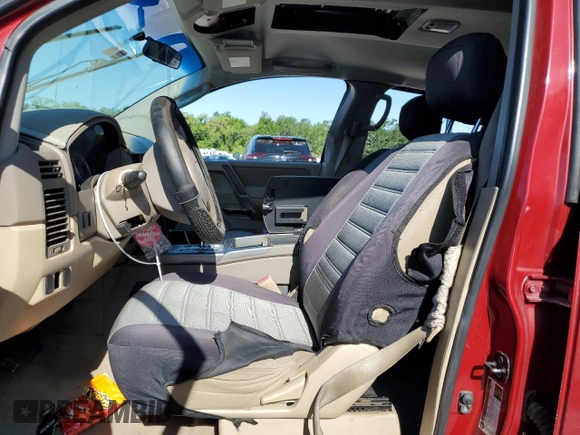 2008 Nissan Titan SE with VIN 1N6BA07D78N326338, listed as a Copart auction lot 52522195 with 198,863 mi miles and Salvage Title. Bid and sale history available at carsss.com. Image 7.