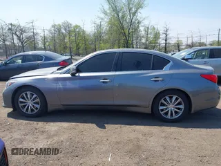 2017 Infiniti Q50 Signature Edition z VIN JN1EV7AR3HM837698, wystawiony jako IAAI lot #42115166 z przebiegiem 95 973 mil mil oraz . Historia ofert i sprzedaży dostępna na DreamBid. Obrazek 14.