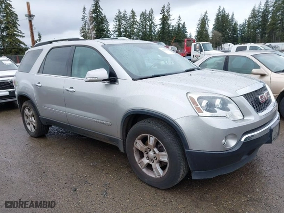 2007 GMC Acadia SLT with VIN 1GKER23707J147735, listed as a IAAI auction lot 41848178 with 201,082 mi miles. Bid and sale history available at carsss.com. Image 1.