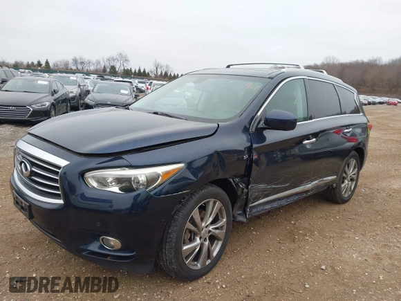 2015 Infiniti QX60 with VIN 5N1AL0MM7FC536181, listed as a IAAI auction lot 41068747 with 111,917 mi miles and . Bid and sale history available at DreamBid. Image 17.