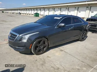 2015 Cadillac ATS Luxury RWD z VIN 1G6AB5RX8F0133273, wystawiony jako Copart lot #52975785 z przebiegiem Nie podano mil oraz Szkoda całkowita • Salvage title. Historia ofert i sprzedaży dostępna na DreamBid. Obrazek 1.