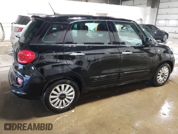2014 FIAT 500L Easy with VIN ZFBCFABH9EZ000959, listed as a Copart auction lot 76991304 with 73,128 mi miles and Salvage Title. Bid and sale history available at carsss.com. Image 3.