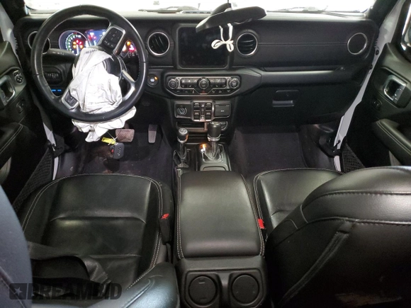 2021 Jeep Wrangler Unlimited Sahara с VIN 1C4JJXP61MW868399, выставлен на аукционе Copart как лот 49039445 с пробегом 35 387 миль миль и На запчасти • Non repairable. История ставок и продаж доступна на DreamBid. Изображение 8.