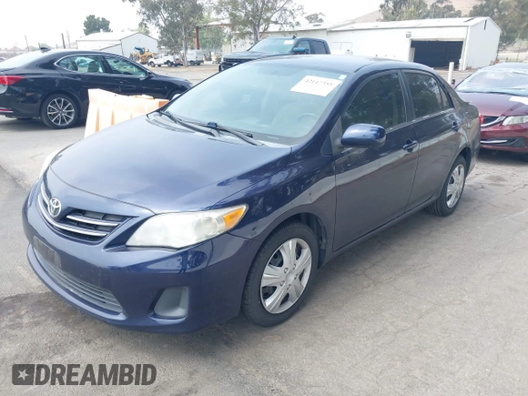 2013 Toyota Corolla L with VIN 5YFBU4EE5DP095580, listed as a IAAI auction lot 42147355 with 180,447 mi miles. Bid and sale history available at carsss.com. Image 18.