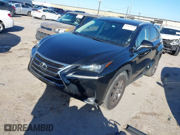 2016 Lexus NX 200t with VIN JTJBARBZ5G2084771, listed as a IAAI auction lot 41412959 with 156,117 mi miles and . Bid and sale history available at DreamBid. Image 2.