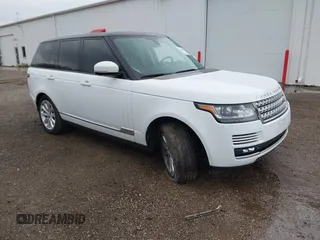 2015 Land Rover Range Rover HSE z VIN SALGS2VF7FA229689, wystawiony jako IAAI lot #42092133 z przebiegiem 107 963 mil mil oraz . Historia ofert i sprzedaży dostępna na DreamBid. Obrazek 1.