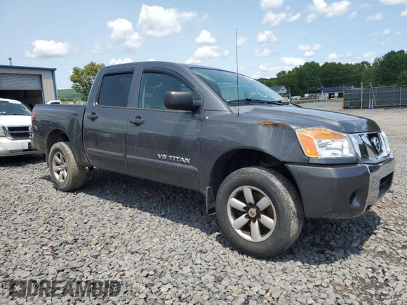 2012 Nissan Titan SV z VIN 1N6AA0EJ9CN325608, wystawiony jako Copart lot #58925565 z przebiegiem 86 967 mil mil oraz Szkoda całkowita • Salvage title. Historia ofert i sprzedaży dostępna na DreamBid. Obrazek 4.