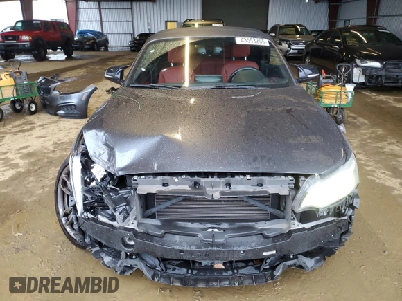 2016 BMW 2 Series M235i with VIN WBA1M1C53GV394156, listed as a Copart auction lot 43553255 with 63,291 mi miles and Salvage Title. Bid and sale history available at carsss.com. Image 5.