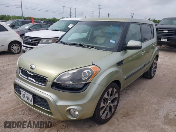 2013 Kia Soul + with VIN KNDJT2A66D7610055, listed as a IAAI auction lot 42142703 with 133,274 mi miles and . Bid and sale history available at DreamBid. Image 2.