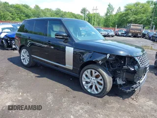 2021 Land Rover Range Rover Westminster with VIN SALGS2RU0MA449150, listed as a IAAI auction lot 42351185 with 25,483 mi miles and . Bid and sale history available at DreamBid. Image 1.