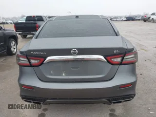 2019 Nissan Maxima SV with VIN 1N4AA6AV2KC364328, listed as a IAAI auction lot 41509374 with 55,514 mi miles. Bid and sale history available at carsss.com. Image 16.