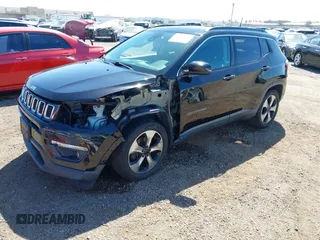 2017 Jeep Compass Latitude with VIN 3C4NJCBB6HT605934, listed as a IAAI auction lot 41846329 with 145,275 mi miles and . Bid and sale history available at DreamBid. Image 18.