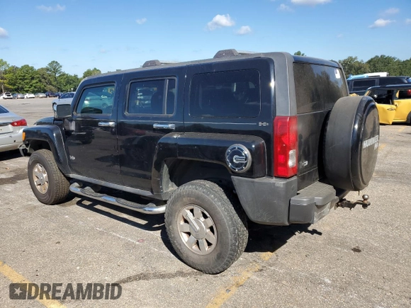 2009 Hummer H3 SUV with VIN 5GTEN13E098160892, listed as a Copart auction lot 74005344 with 224,542 mi miles and Salvage Title. Bid and sale history available at carsss.com. Image 2.
