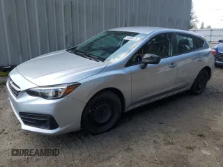 2021 Subaru Impreza with VIN 4S3GTAB69M3705705, listed as a Copart auction lot 54266575 with 62,743 mi miles and Salvage title. Bid and sale history available at DreamBid. Image 1.