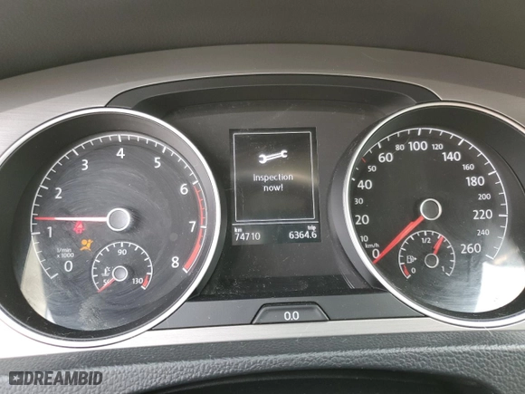 2016 Volkswagen Golf TSI S w/Sunroof with VIN 3VW217AU1GM061569, listed as a Copart auction lot 88031405 with 74,710 mi miles and Salvage Title. Bid and sale history available at carsss.com. Image 9.