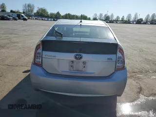 2013 Toyota Prius One with VIN JTDKN3DU9D1710751, listed as a Copart auction lot 53832585 with 166,603 mi miles and Salvage Title. Bid and sale history available at DreamBid. Image 6.
