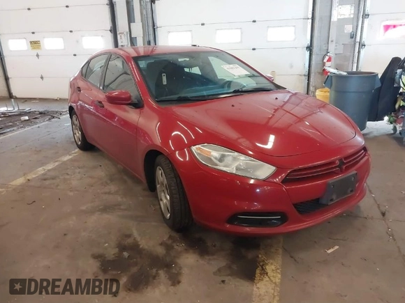 2013 Dodge Dart SE with VIN 1C3CDFAA8DD344836, listed as a IAAI auction lot 41681293 with 126,776 mi miles and . Bid and sale history available at carsss.com. Image 1.