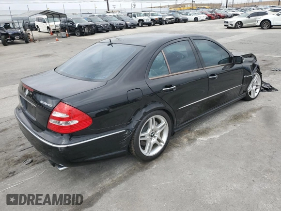 2005 Mercedes-Benz E-Class 5.5L AMG with VIN WDBUF76J85A704293, listed as a Copart auction lot 50822035 with 171,014 mi miles and Salvage Title. Bid and sale history available at carsss.com. Image 3.