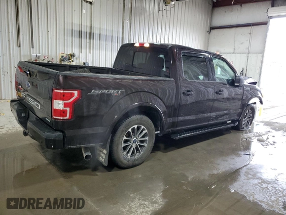 2018 Ford F-150 XL with VIN 1FTEW1EP0JFD65793, listed as a Copart auction lot 45498705 with 86,022 mi miles and Salvage Title. Bid and sale history available at carsss.com. Image 3.