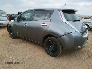 2015 Nissan LEAF SV with VIN 1N4AZ0CP7FC313479, listed as a Copart auction lot 51881993 with 64,661 mi miles. Bid and sale history available at carsss.com. Image 2.