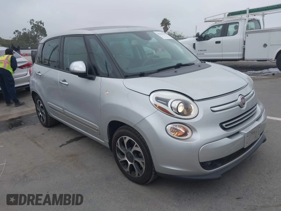 2014 FIAT 500L Lounge with VIN ZFBCFACH8EZ005035, listed as a IAAI auction lot 41824368 with 80,914 mi miles and . Bid and sale history available at DreamBid. Image 1.