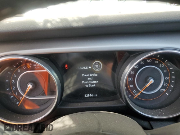 2023 Jeep Wrangler Sport S with VIN 1C4HJXDG0PW668162, listed as a Copart auction lot 45942865 with 62,944 mi miles and Salvage Title. Bid and sale history available at DreamBid. Image 9.