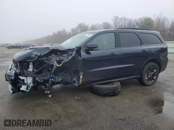 2025 Dodge Durango GT Plus with VIN 1C4RDJDGXSC510043, listed as a Copart auction lot 51793645 with 1,049 mi miles and Salvage title. Bid and sale history available at DreamBid. Image 1.