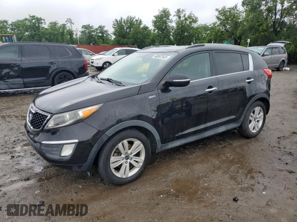 2012 Kia Sportage SX with VIN KNDPCCA60C7280931, listed as a Copart auction lot 60897545 with 136,903 mi miles and Salvage title. Bid and sale history available at DreamBid. Image 1.
