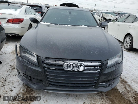 2014 Audi A7 3.0 Prestige with VIN WAU2GAFC8EN035629, listed as a Copart auction lot 45362845 with 81,263 mi miles and Salvage Title. Bid and sale history available at carsss.com. Image 5.