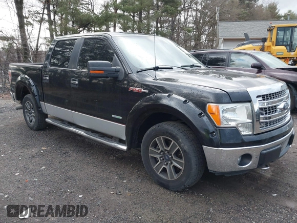 2013 Ford F-150 XL with VIN 1FTFW1ET1DFA13392, listed as a IAAI auction lot 41834459 with 153,797 mi miles and . Bid and sale history available at carsss.com. Image 1.