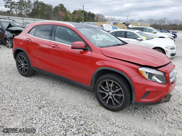 2015 Mercedes-Benz GLA-Class GLA 250 with VIN WDCTG4EB1FJ111227, listed as a Copart auction lot 49957235 with 233,935 mi miles and Salvage Title. Bid and sale history available at carsss.com. Image 4.