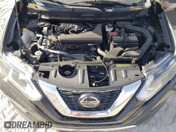 2020 Nissan Rogue S with VIN 5N1AT2MVXLC781105, listed as a Copart auction lot 50821855 with 51,602 mi miles and Salvage Title. Bid and sale history available at carsss.com. Image 12.