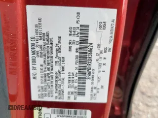 2013 Ford Fusion SE with VIN 3FA6P0HRXDR360624, listed as a Copart auction lot 61198505 with 163,216 mi miles and Salvage title. Bid and sale history available at DreamBid. Image 12.