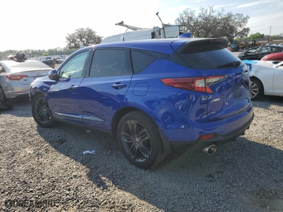 2019 Acura RDX w/A-Spec Pkg with VIN 5J8TC1H64KL004963, listed as a Copart auction lot 51106985 with 67,231 mi miles and Salvage Title. Bid and sale history available at carsss.com. Image 2.