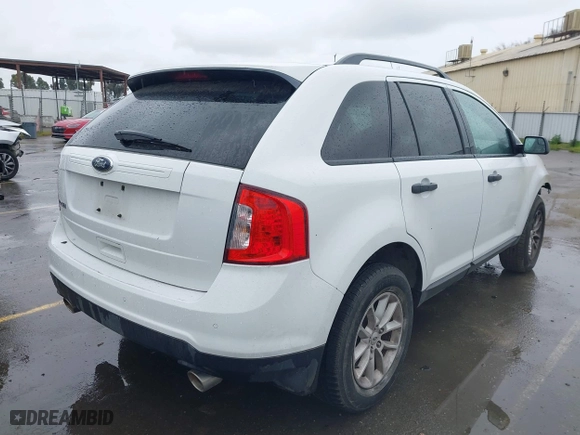 2014 Ford Edge SE with VIN 2FMDK3GC6EBA41456, listed as a IAAI auction lot 41680971 with 1 mi miles. Bid and sale history available at carsss.com. Image 4.