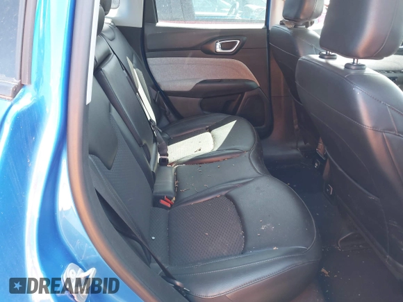 2022 Jeep Compass Latitude with VIN 3C4NJCBB9NT214210, listed as a IAAI auction lot 42039517 with 25,062 mi miles and . Bid and sale history available at carsss.com. Image 8.
