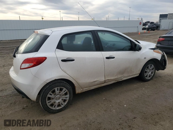 2012 Mazda 2 Sport with VIN JM1DE1KY8C0145089, listed as a Copart auction lot 52093925 with 211,282 mi miles and Salvage Title. Bid and sale history available at DreamBid. Image 3.