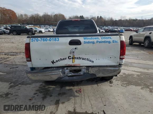 2003 Ford F-150 XL with VIN 1FTRF17253NB79680, listed as a Copart auction lot 46692635 with 126,408 mi miles and Salvage Title. Bid and sale history available at DreamBid. Image 6.