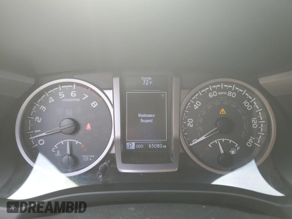 2017 Toyota Tacoma SR5 with VIN 3TMCZ5AN5HM076042, listed as a Copart auction lot 46495114 with 65,080 mi miles and Clean Title. Bid and sale history available at carsss.com. Image 9.