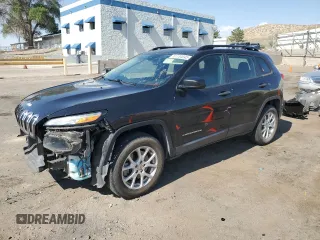 2015 Jeep Cherokee Sport with VIN 1C4PJMAB7FW773265, listed as a Copart auction lot 61134045 with 117,628 mi miles and Salvage title. Bid and sale history available at DreamBid. Image 1.