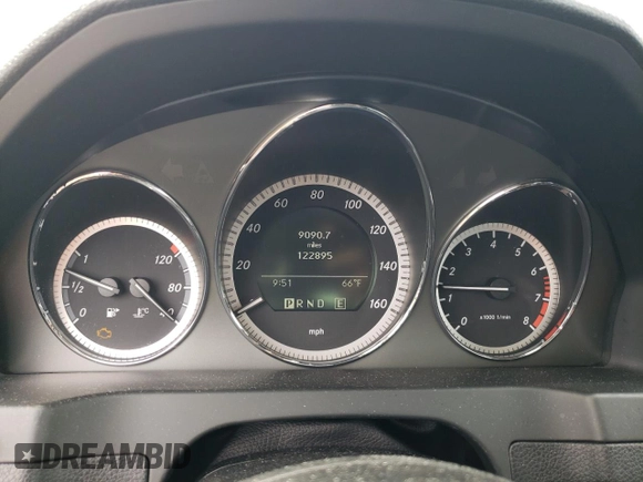 2011 Mercedes-Benz C-Class C 300 Sport with VIN WDDGF8BB4BR134573, listed as a Copart auction lot 53039115 with 122,895 mi miles and Salvage Title. Bid and sale history available at carsss.com. Image 9.