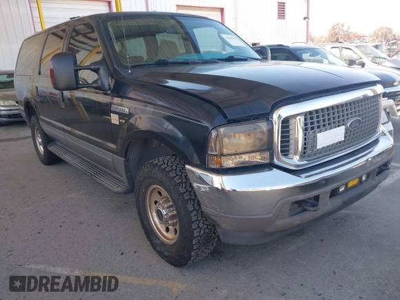 2004 Ford Excursion Special Serv with VIN 1FMNU41LX4EB42063, listed as a IAAI auction lot 41829379 with 247,432 mi miles and . Bid and sale history available at DreamBid. Image 1.