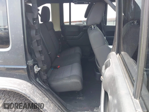 2012 Jeep Wrangler Unlimited Sport with VIN 1C4BJWDG3CL200826, listed as a IAAI auction lot 42261113 with 135,554 mi miles and . Bid and sale history available at DreamBid. Image 8.