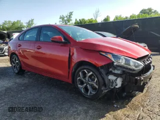 2021 Kia Forte LXS with VIN 3KPF24AD7ME348551, listed as a Copart auction lot 62141105 with 103,980 mi miles and Salvage title. Bid and sale history available at DreamBid. Image 4.