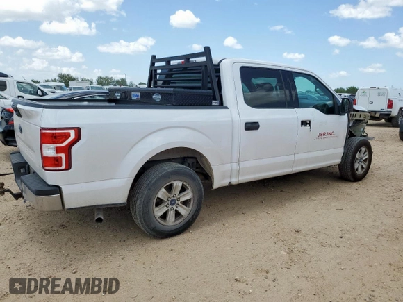 2018 Ford F-150 XL with VIN 1FTEW1CB3JKC08225, listed as a Copart auction lot 63831685 with 102,943 mi miles and Salvage title. Bid and sale history available at DreamBid. Image 3.
