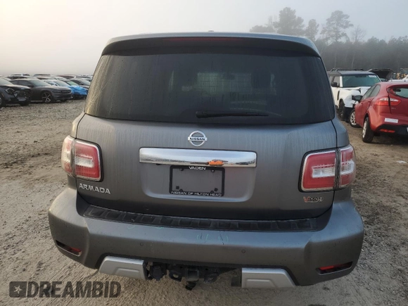 2017 Nissan Armada SV with VIN JN8AY2ND7H9007012, listed as a Copart auction lot 84239494 with 124,619 mi miles and Clean Title. Bid and sale history available at carsss.com. Image 6.