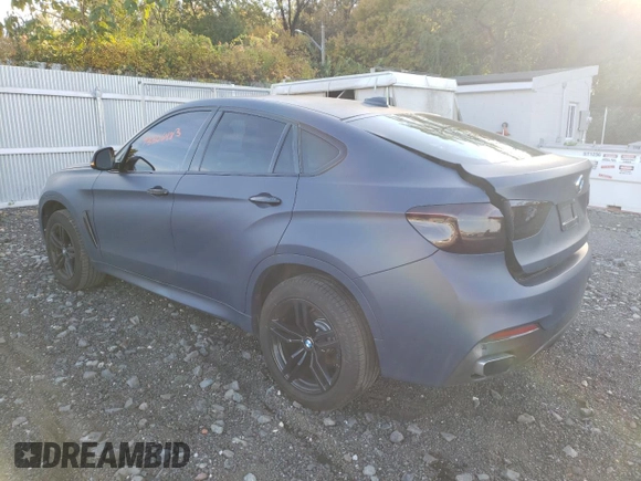2017 BMW X6 xDrive35i with VIN 5UXKU2C55H0N85233, listed as a Copart auction lot 73306483 with 41,203 mi miles. Bid and sale history available at carsss.com. Image 2.